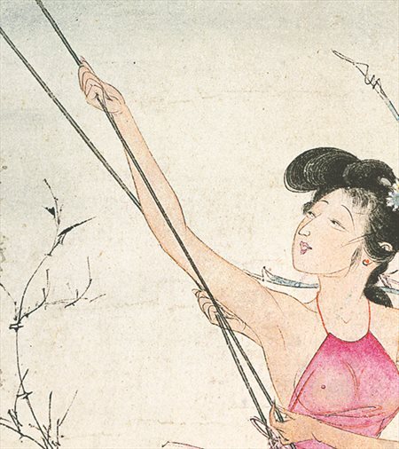 民勤县-胡也佛的仕女画和最知名的金瓶梅秘戏图
